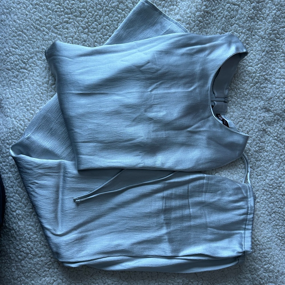 ZARA S/M skirt and long sleeve top set